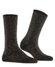 FALKE Shiny Special Edition damessokken met glitter luipaardpatroon in zwart, trendy en comfortabel.