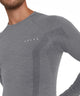 FALKE Shirt Longsleeve Wool Tech Heren 33481 3757 grey-heather Foto 12918