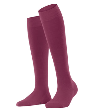 FALKE SoftMerino Dames Kniekous 47438 8236 red plum Foto 35233