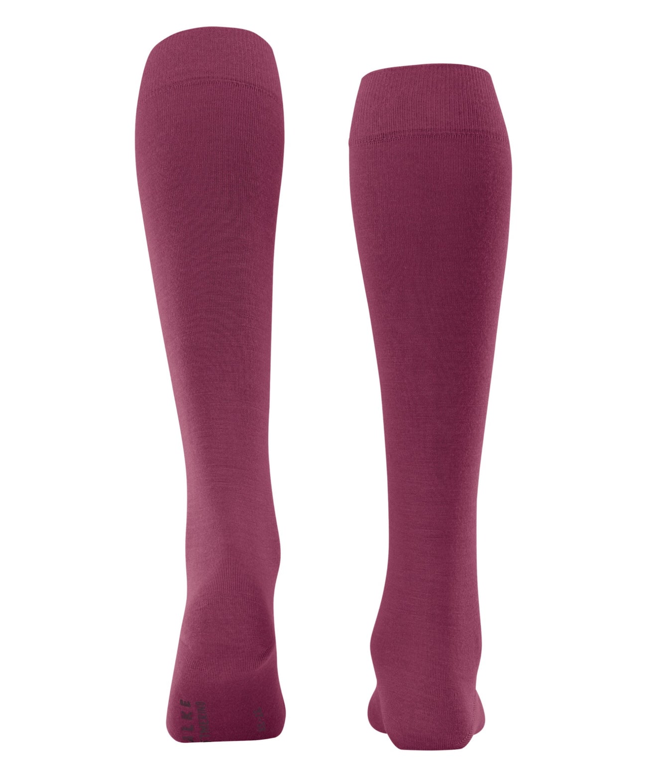 FALKE SoftMerino Dames Kniekous 47438 8236 red plum Foto 35234