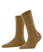 FALKE SoftMerino Sokje 47488 1220 old brass, comfortabele sokken van merino wol en katoen.