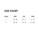 Size chart for FALKE SoftMerino Sokje 47488 5950 cayenne, showing EUR, UK, and USA size equivalents.