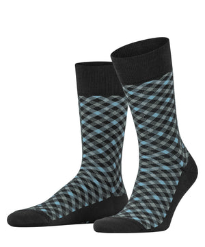 FALKE Sokken Smart Check Heren 12487  3000 black Foto 34036