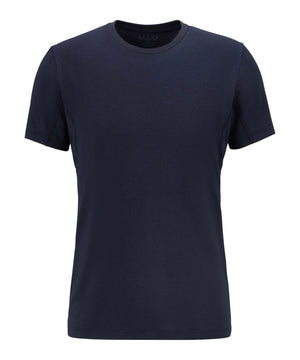 FALKE T-Shirt Daily Climate Control in midnight, functioneel ondershirt van katoen en viscose met Outlast®-technologie.
