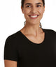 FALKE T-Shirt Daily Climawool Dames 69060 3000 black Foto 12010