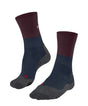FALKE TK2 dames wandelsokken in barolo kleur, medium-dik en anatomisch ontworpen voor optimale bescherming.