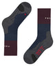 FALKE TK2 dames wandelsokken in barolo tinten, medium-dik voor optimale voetbescherming.