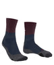 FALKE TK2 Dames Wandel Sok in Barolo kleur, ideaal voor wandelschoenen en biedt perfecte voetbescherming.