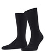 FALKE Tiago Special Edition Fantasiesokken Heren 12476 3000 black, stijlvolle zwarte sokken met gestructureerd ontwerp.