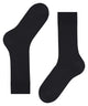 FALKE Tiago Special Edition Fantasiesokken Heren 12476 3000 black in zwart met vierkant gebreide structuur.