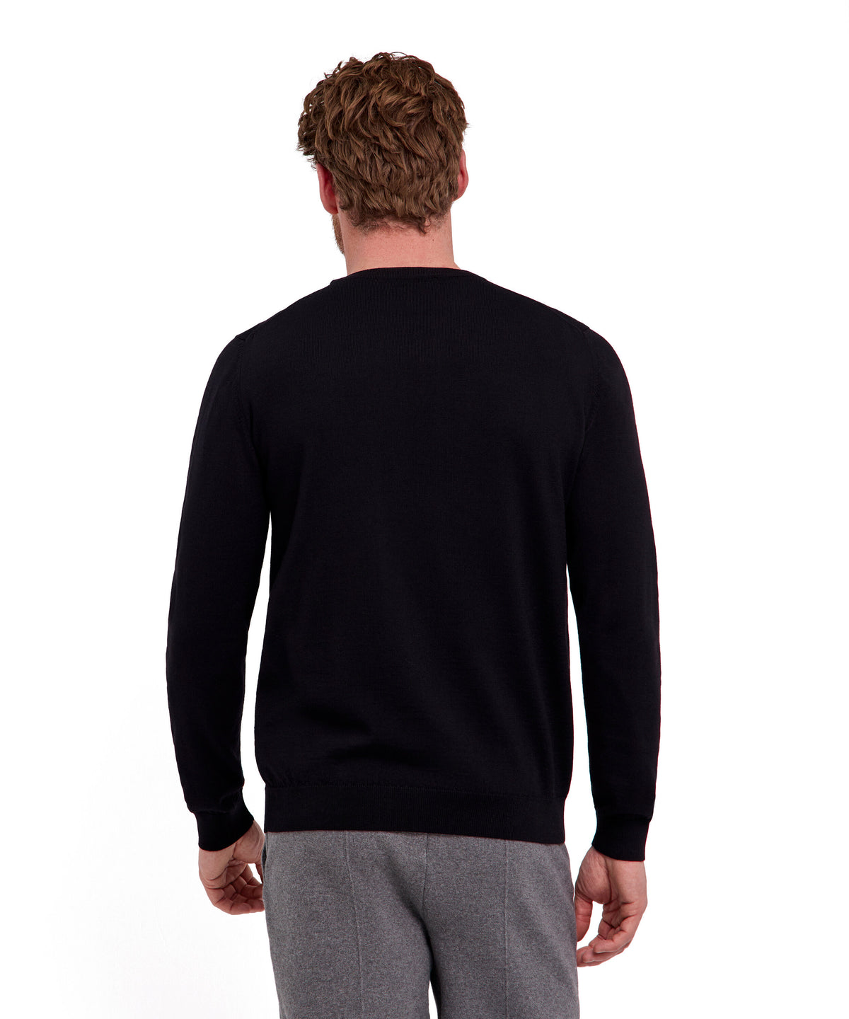 FALKETruiMerinoRondeHalsHeren609103000black__2