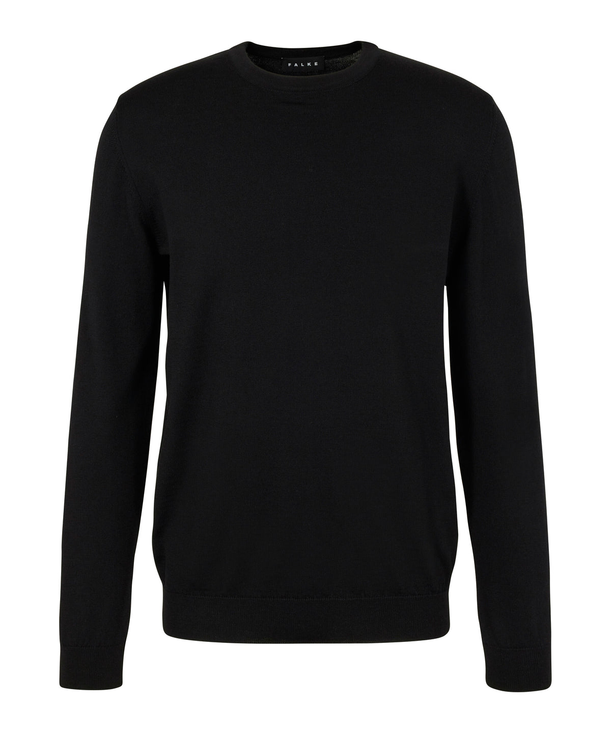 FALKETruiMerinoRondeHalsHeren609103000black__6