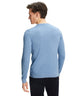 FALKE Trui Merino Ronde Hals Heren 60910 6857 azur mel. Foto 11316