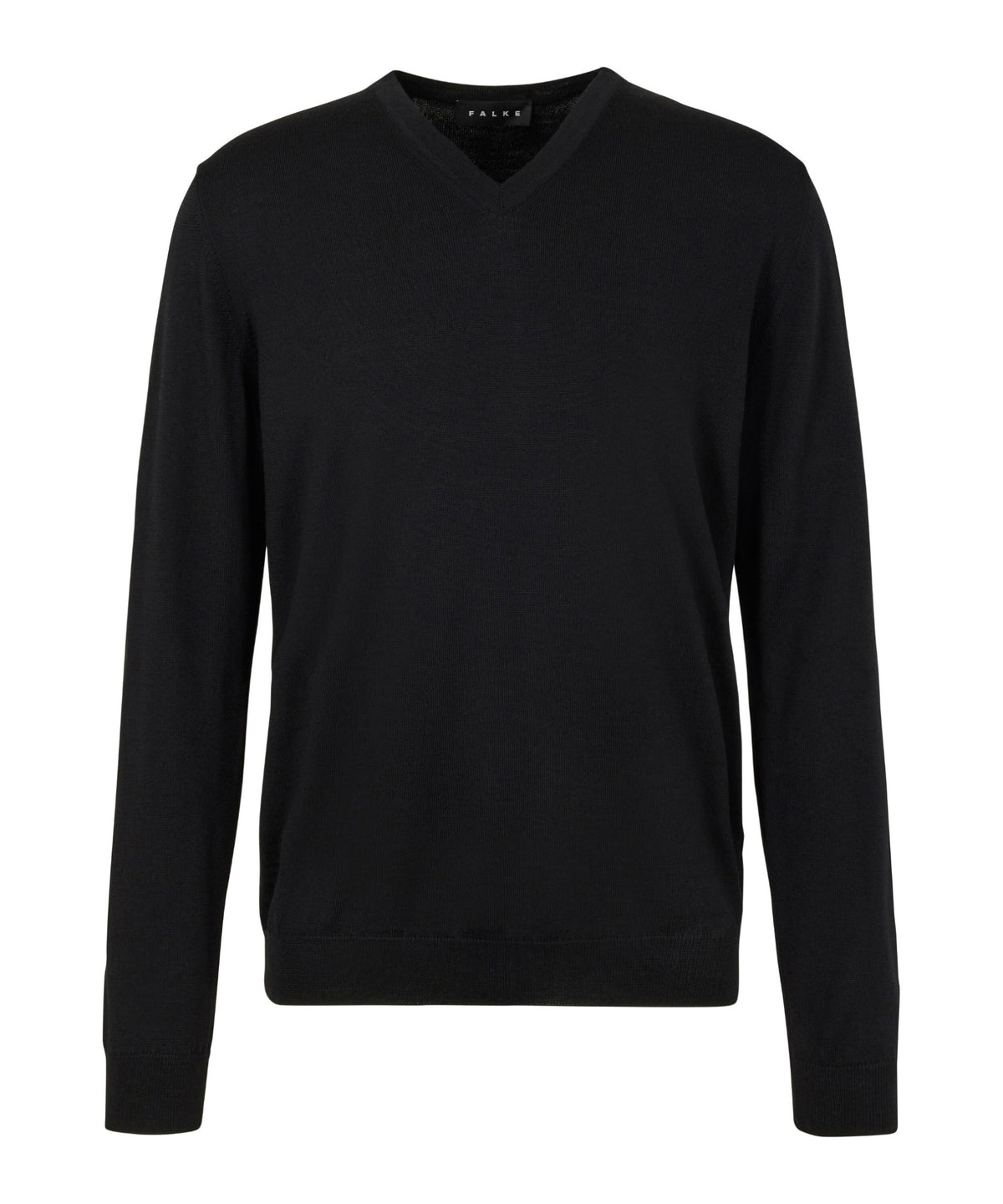 FALKETruiMerinowolV-hals609113000black__5