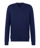FALKETruiMerinowolV-hals609116116spaceblue__6