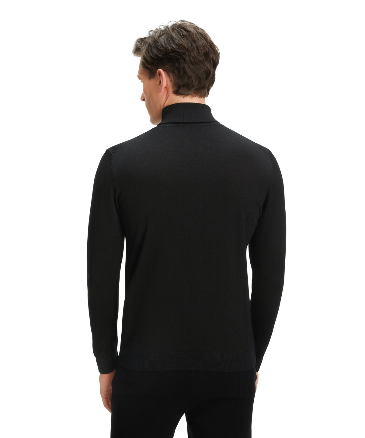 FALKETruiPureMerinoWoolKolHeren609143000black__2