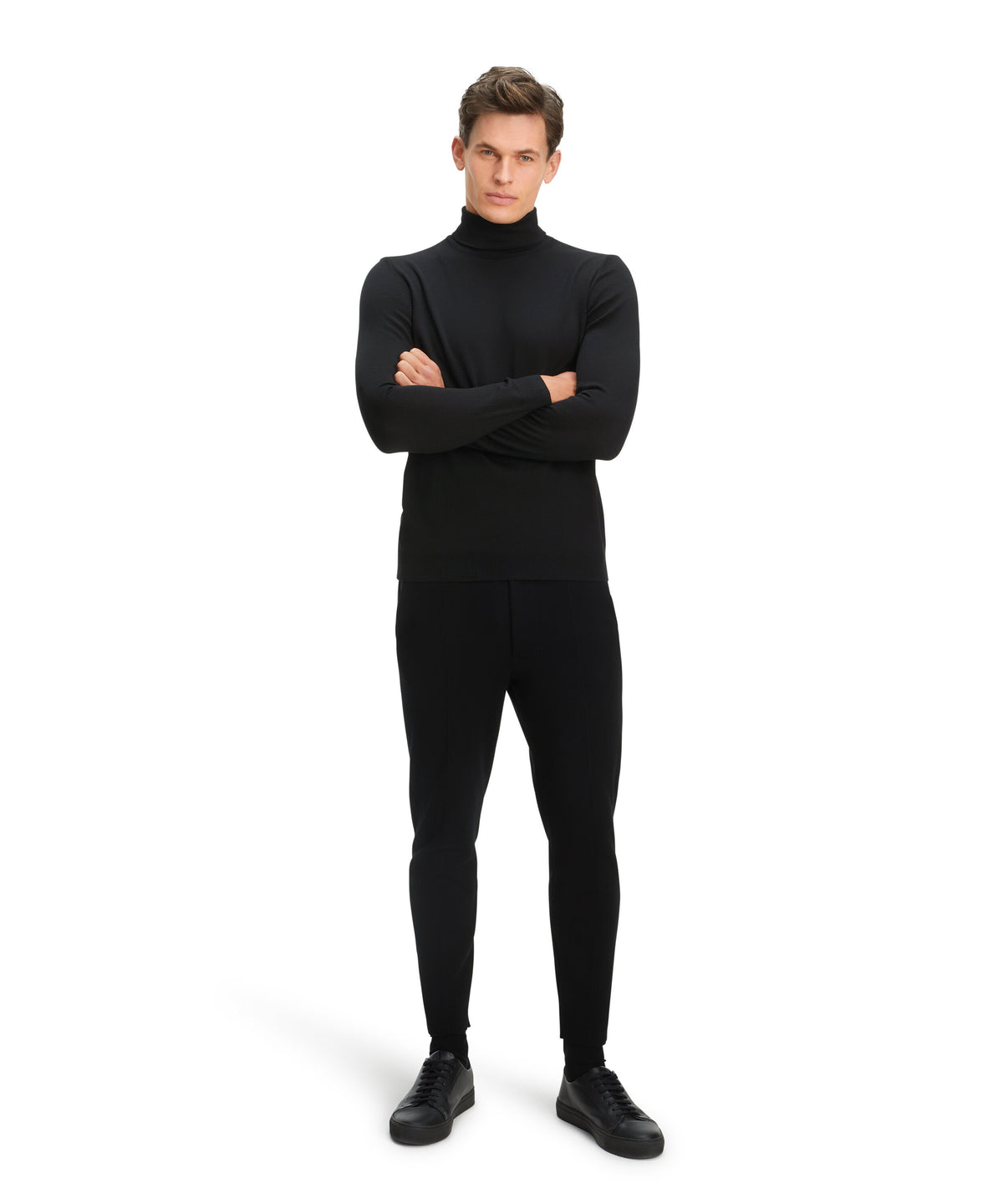 FALKETruiPureMerinoWoolKolHeren609143000black__3