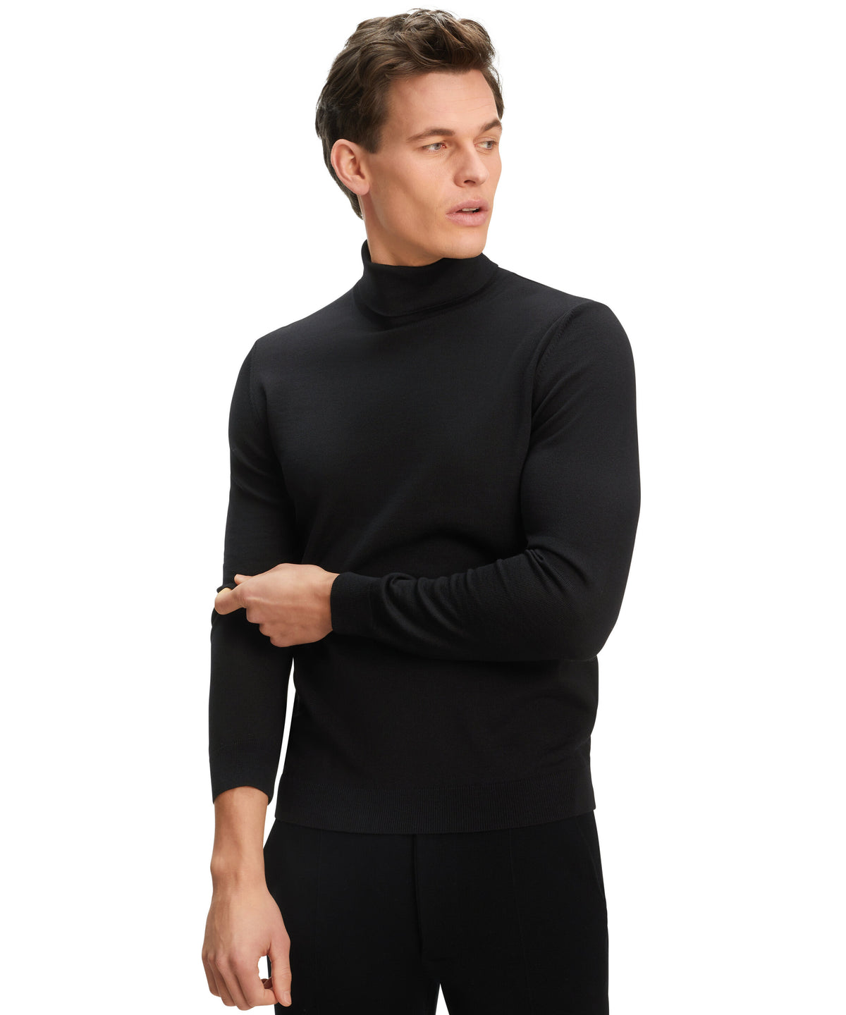 FALKETruiPureMerinoWoolKolHeren609143000black__6
