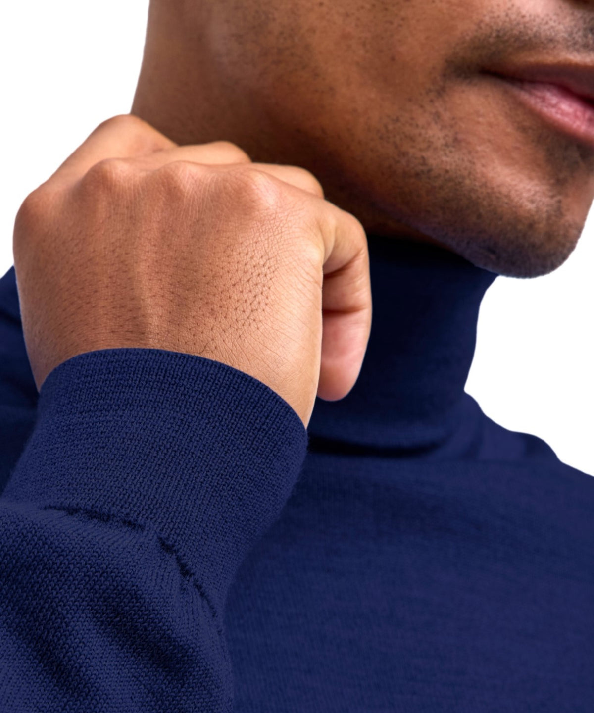 FALKETruiPureMerinoWoolKolHeren609146116spaceblue__4