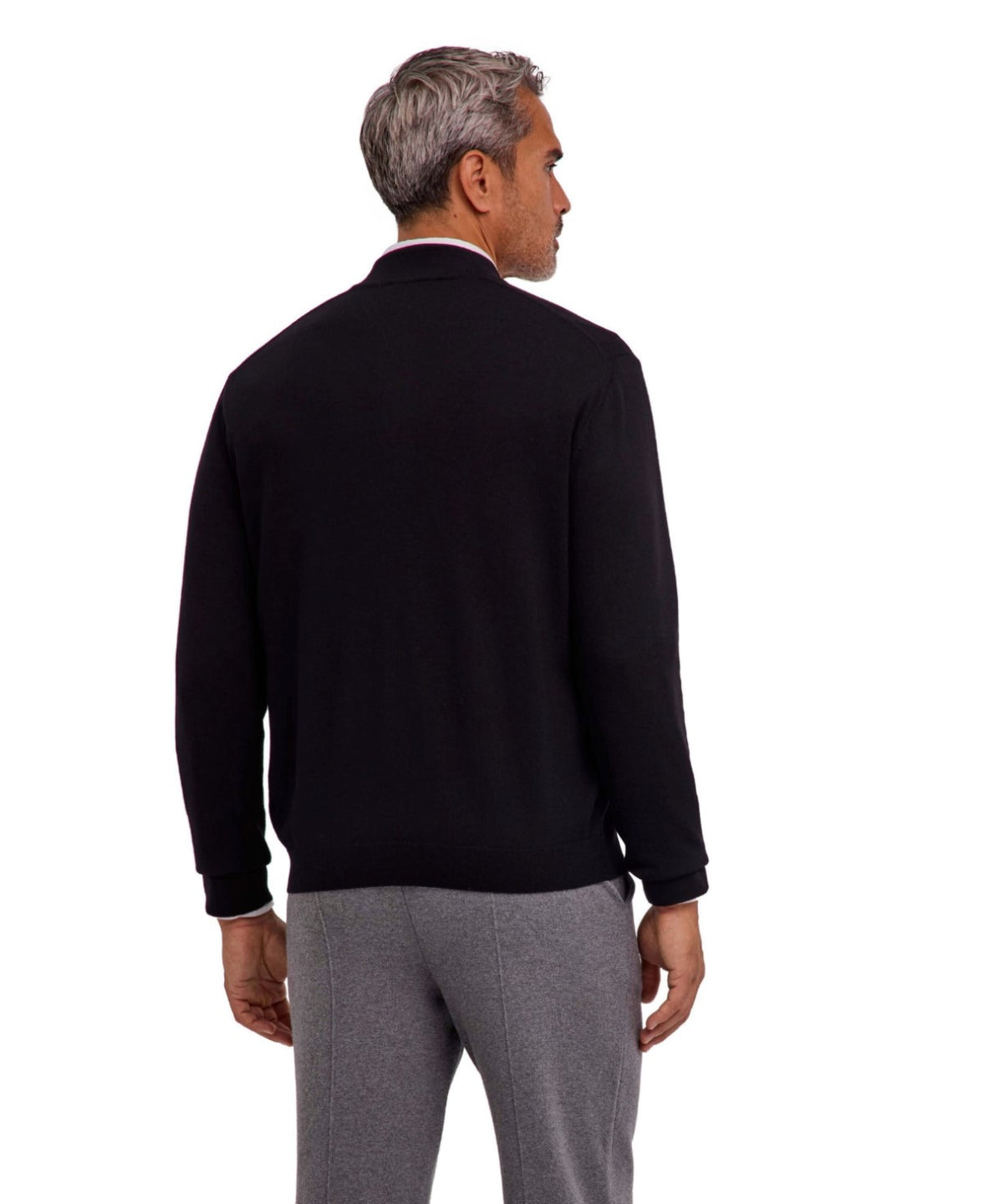 FALKETruiPureMerinoWoolZipHeren609153000black__2