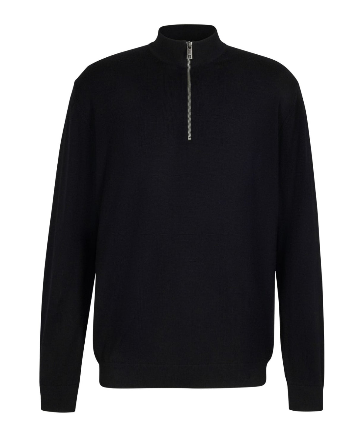 FALKETruiPureMerinoWoolZipHeren609153000black__7