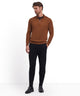 FALKETruiPureMerinoWoolZipHeren609155100brown__3