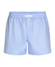 FALKE Wijde Boxershort Heren 68045 6755 light blue voor heren, gemaakt van hoogwaardig katoen met visgraatpatroon.