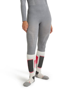 FALKE ¾ Broek Wool Tech Dames 33312 3757 grey-heather Foto 12856