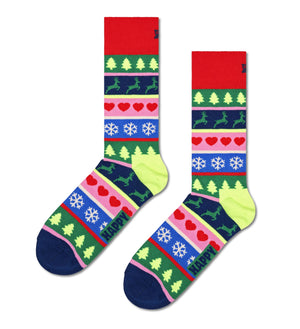 Happy Socks Christmas Stripe Sok  P000265 Foto 12707