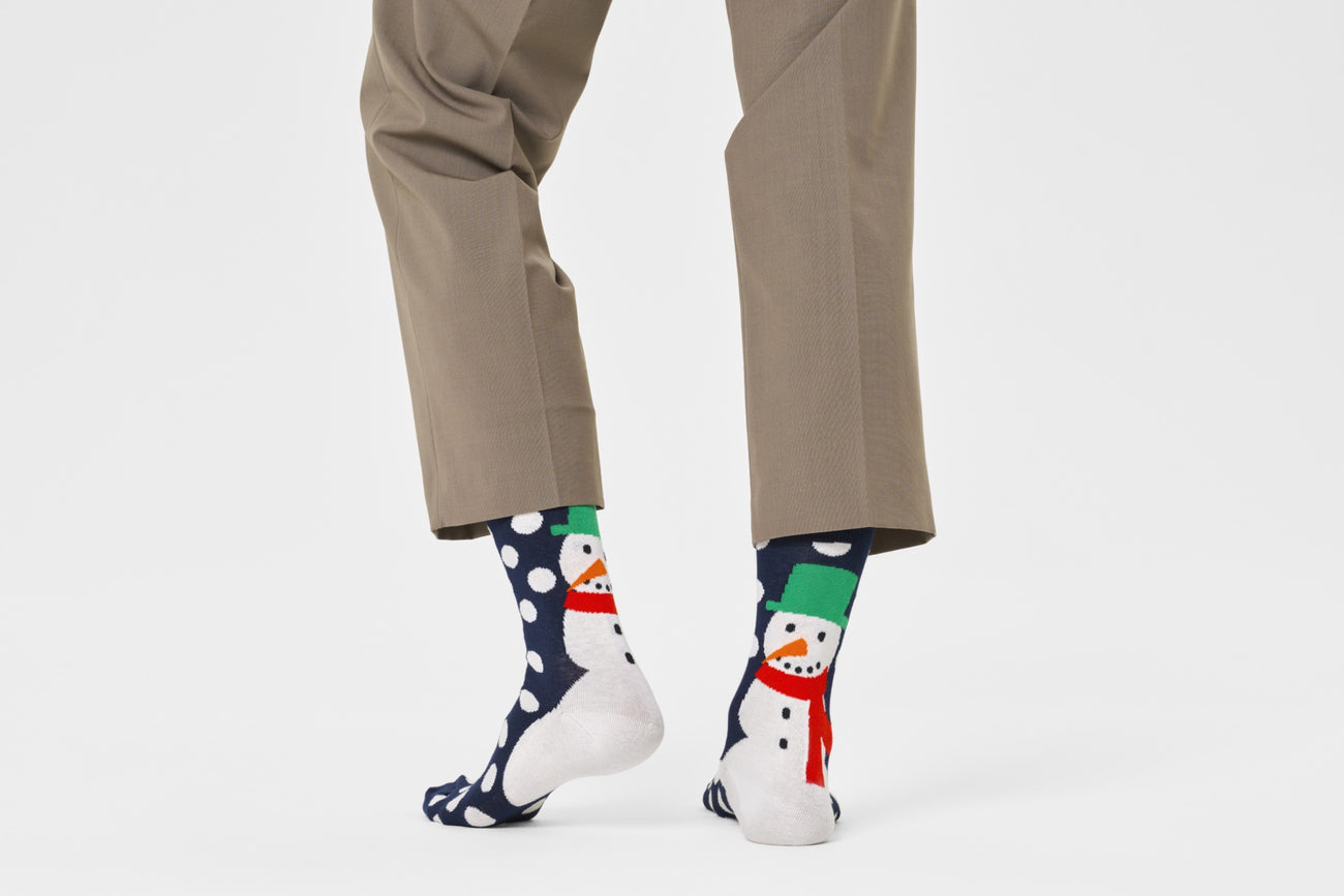 Happy Socks Jumbo Snowman Sok P000283 Foto 12681