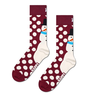 Happy Socks Jumbo Snowman Sok P001873