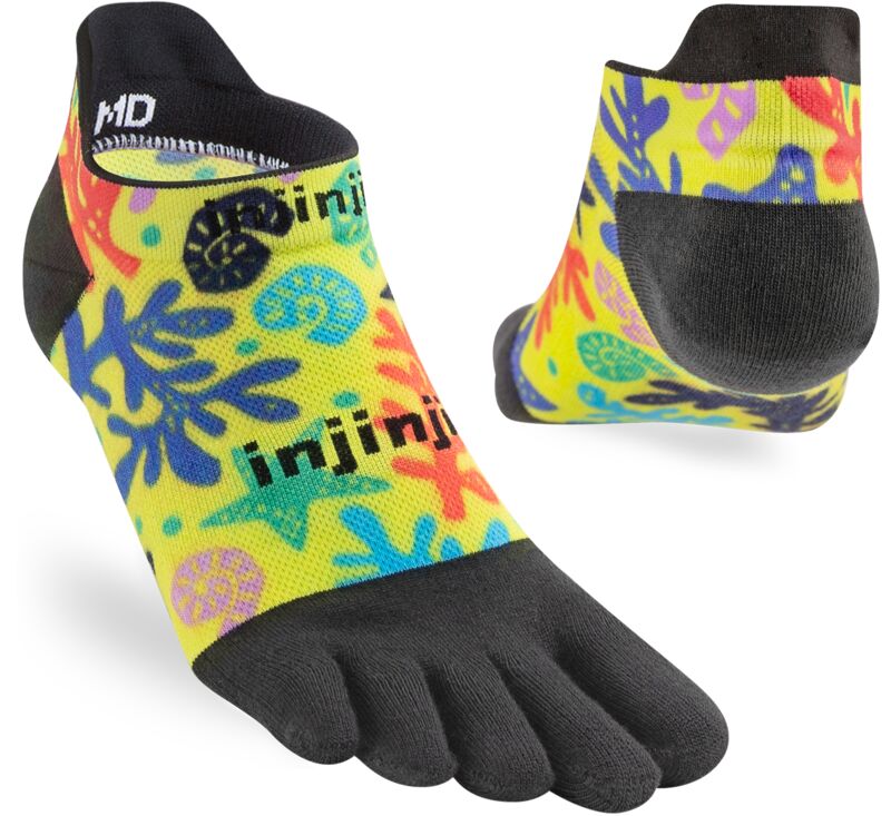 INJINJI Run LIghtweight Coolmax No-Show 261410 seaside Foto 32867