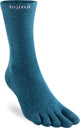 Injinji Teensokken Liner Crew Coolmax Unisex IS060270 60 Bleu in een levendige blauwe kleur, perfecte pasvorm voor teencomfort.