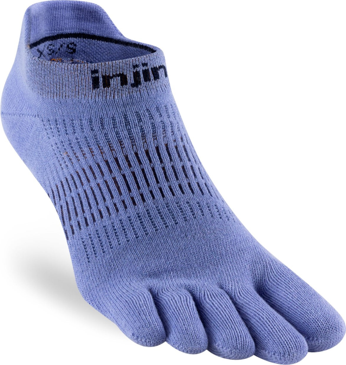 Injinji Teensokken Run Leightweight No Show Coolmax Dames IS281111 65 Purple