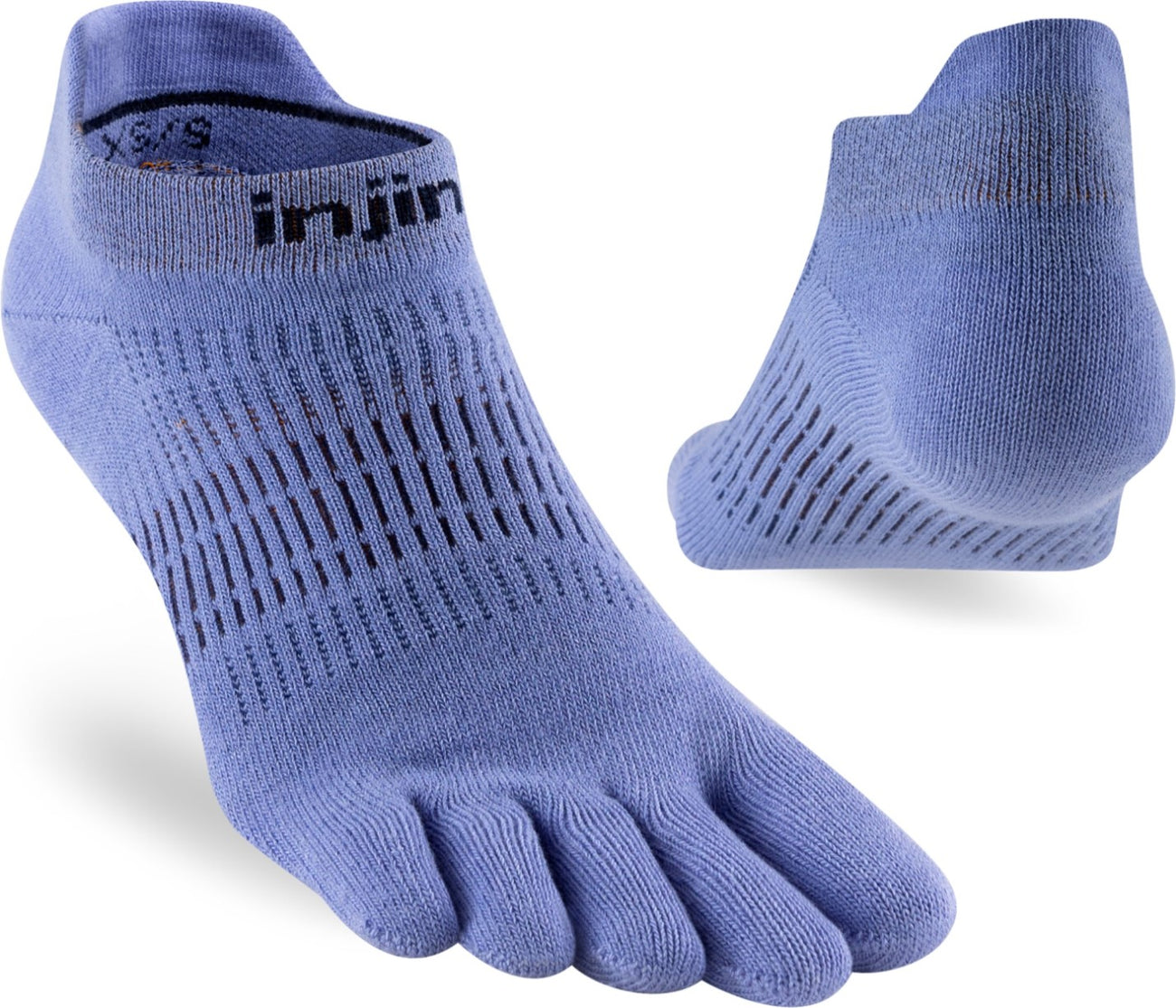 Injinji Teensokken Run Leightweight No Show Coolmax Dames IS281111 65 Purple