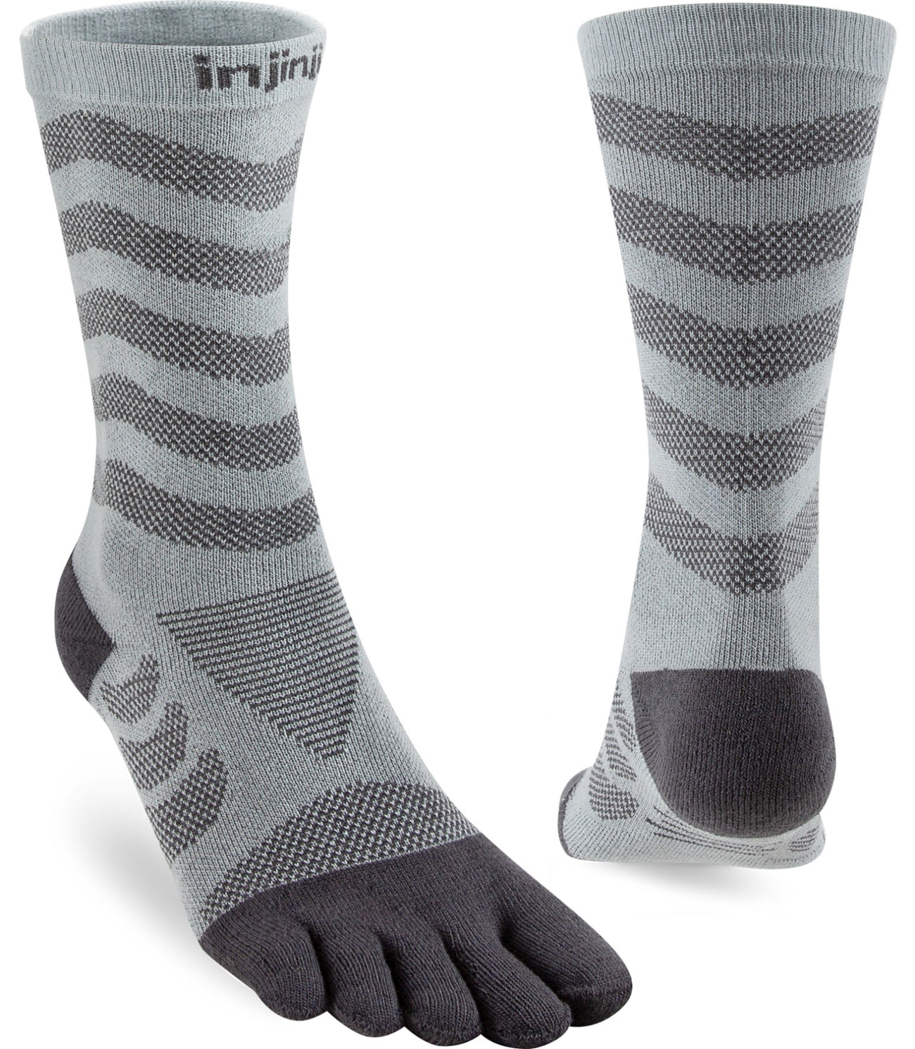 InjinjiTeensokkenUltraRunCrewCoolmaxDamesIS40117180Grey__1