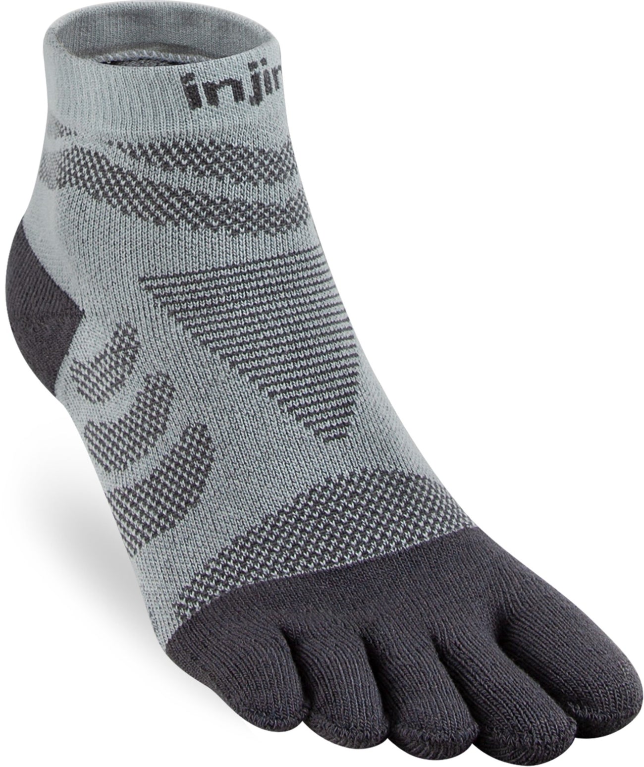 InjinjiTeensokkenUltraRunMiniCrewCoolmaxDamesIS40113180Grey__1