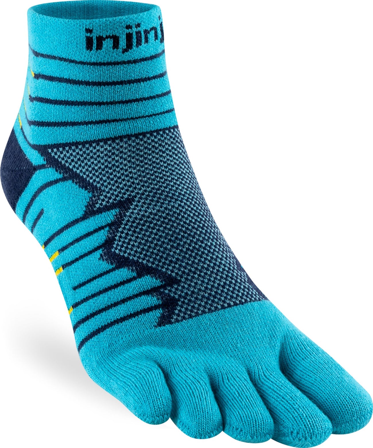 InjinjiTeensokkenUltraRunMiniCrewCoolmaxUnisexIS40113060Bleu__1