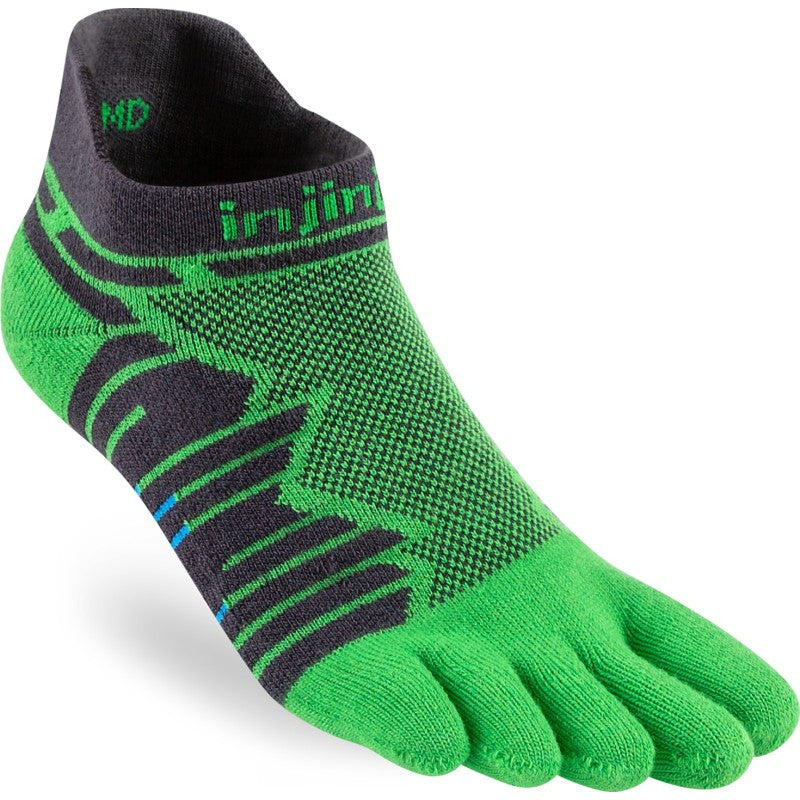 InjinjiTeensokkenUltraRunNoShowCoolmaxUnisexIS40111050Green__1