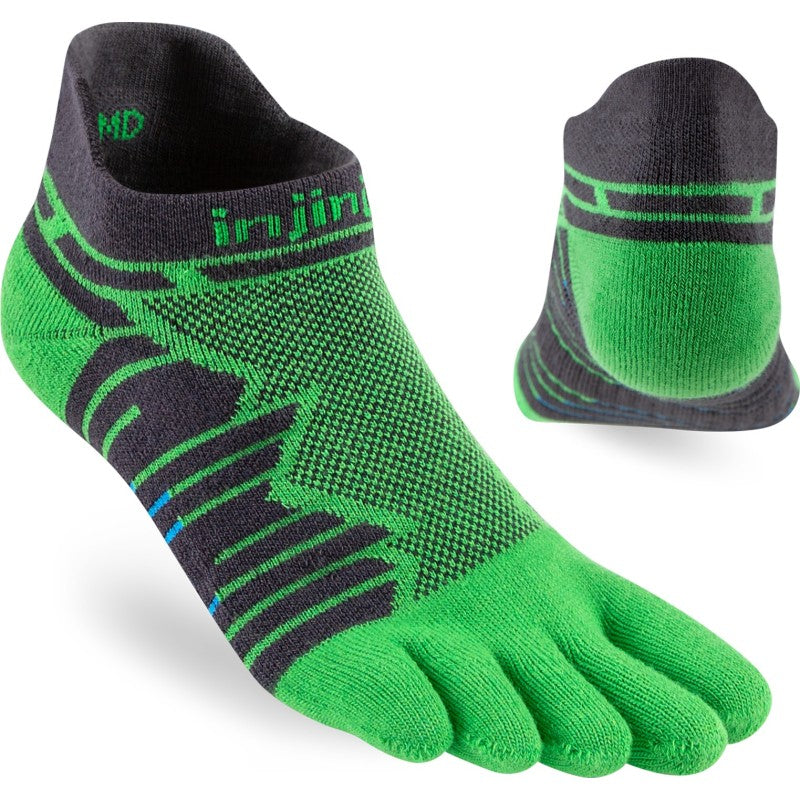 InjinjiTeensokkenUltraRunNoShowCoolmaxUnisexIS40111050Green__2