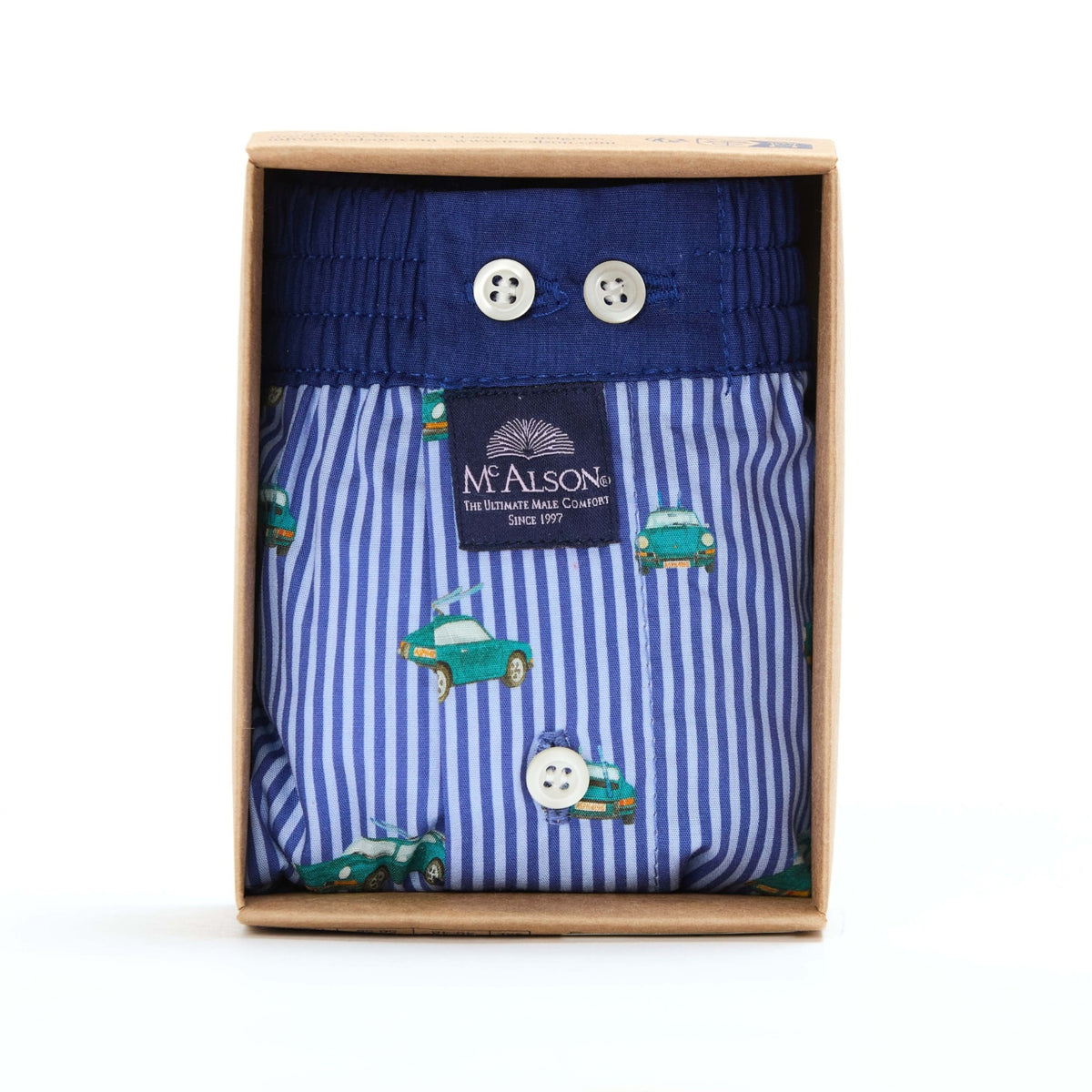 McAlsonBoxershortmetbinnenbroekAlpineSportsCarblueM5464blauw__1