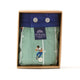 McAlson Boxershort met binnenbroek American Football green M5266 in verpakking met knopen en logo.