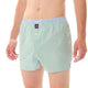 Mc Alson Boxershort met binnenbroek Checkered Green M5369 groen in groene kleur met blauwe boord.
