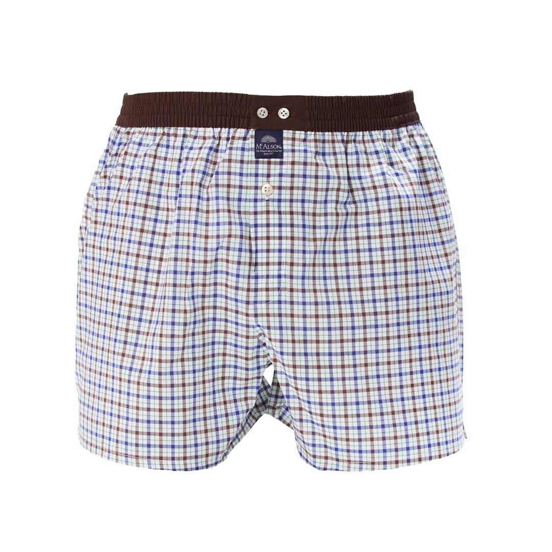 McAlsonBoxershortmetbinnenbroekCheckerednavyM5428donkerblauw__4