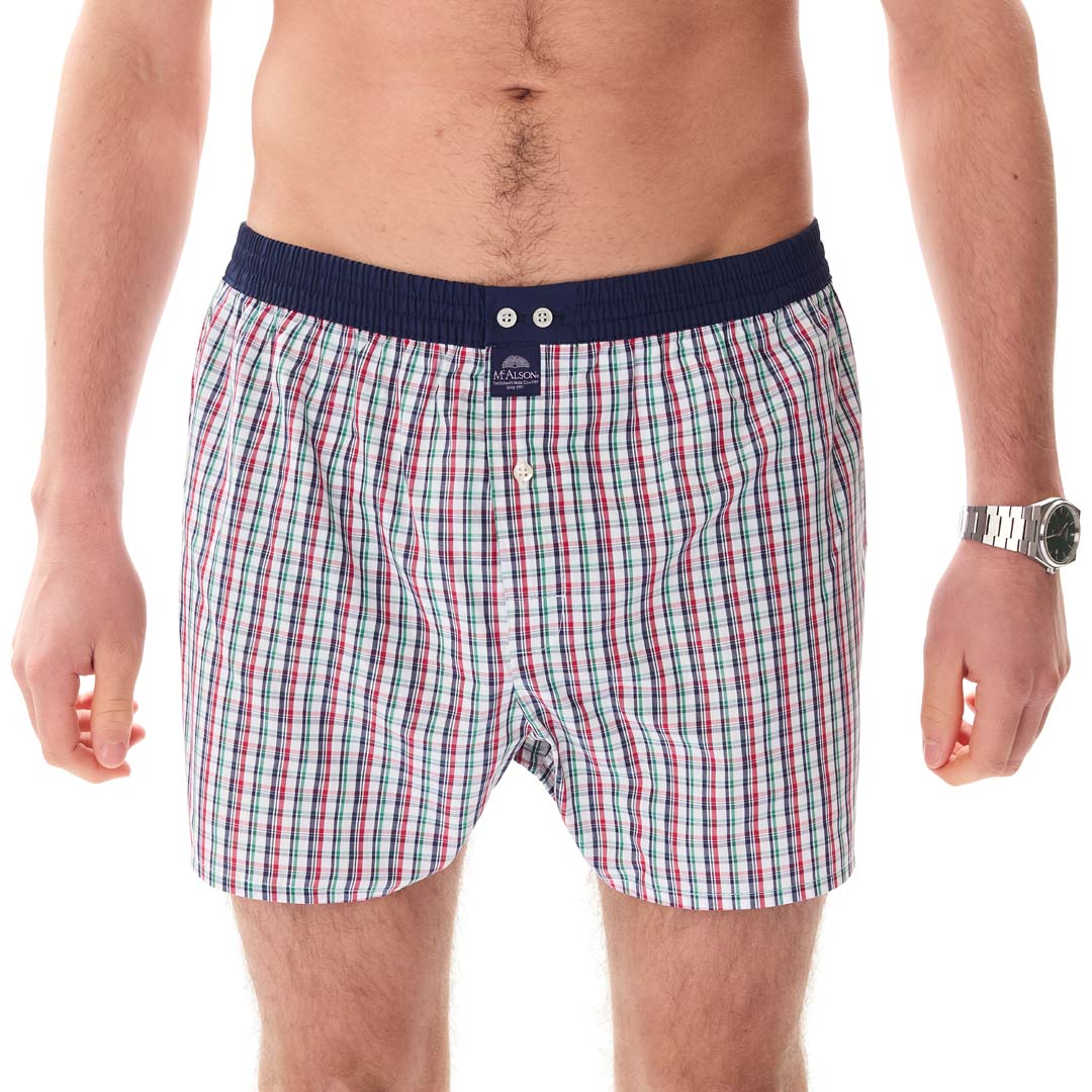 McAlsonBoxershortmetbinnenbroekCheckerednavyenwhiteM5407blauw__2