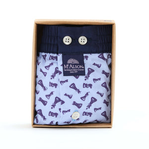 McAlsonBoxershortmetbinnenbroekChessnavyenblueM5450blauw__1