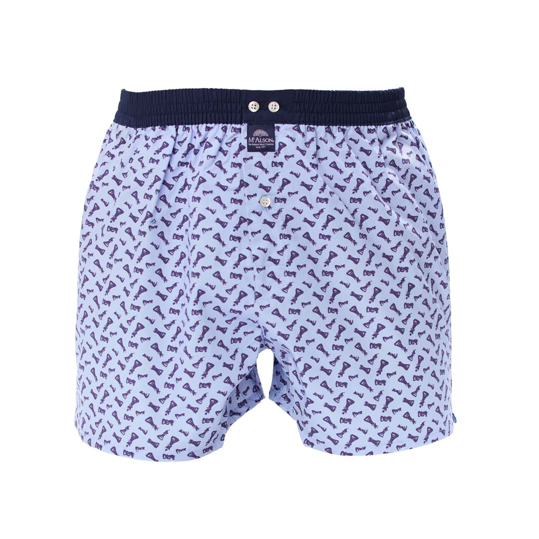 McAlsonBoxershortmetbinnenbroekChessnavyenblueM5450blauw__4