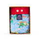 Mc Alson Boxershort met binnenbroek Coastal Camper light blue M5338 blauw in verpakking.