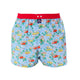Mc Alson Boxershort met binnenbroek Coastal Camper light blue M5338 blauw, lichtblauwe boxershort met camperprint.