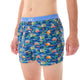 Mc Alson Boxershort met binnenbroek Coastal Camper navy M5339 marine met kleurrijke camperprint in blauw